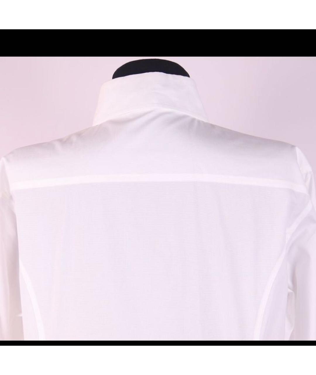 DOLCE&GABBANA Белая хлопковая рубашка, фото 7