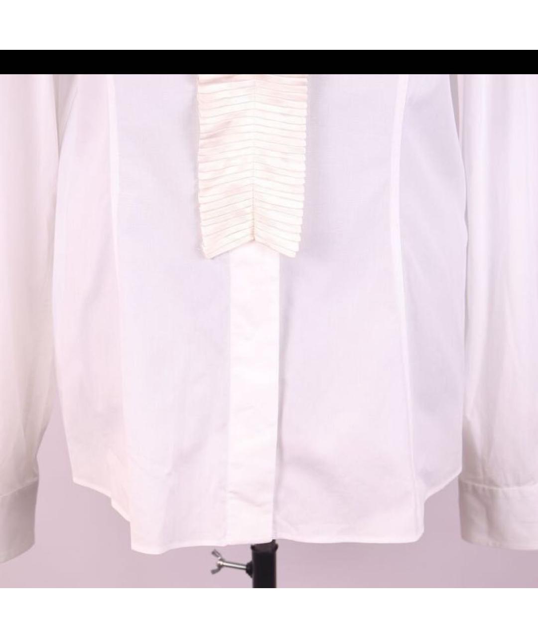 DOLCE&GABBANA Белая хлопковая рубашка, фото 3