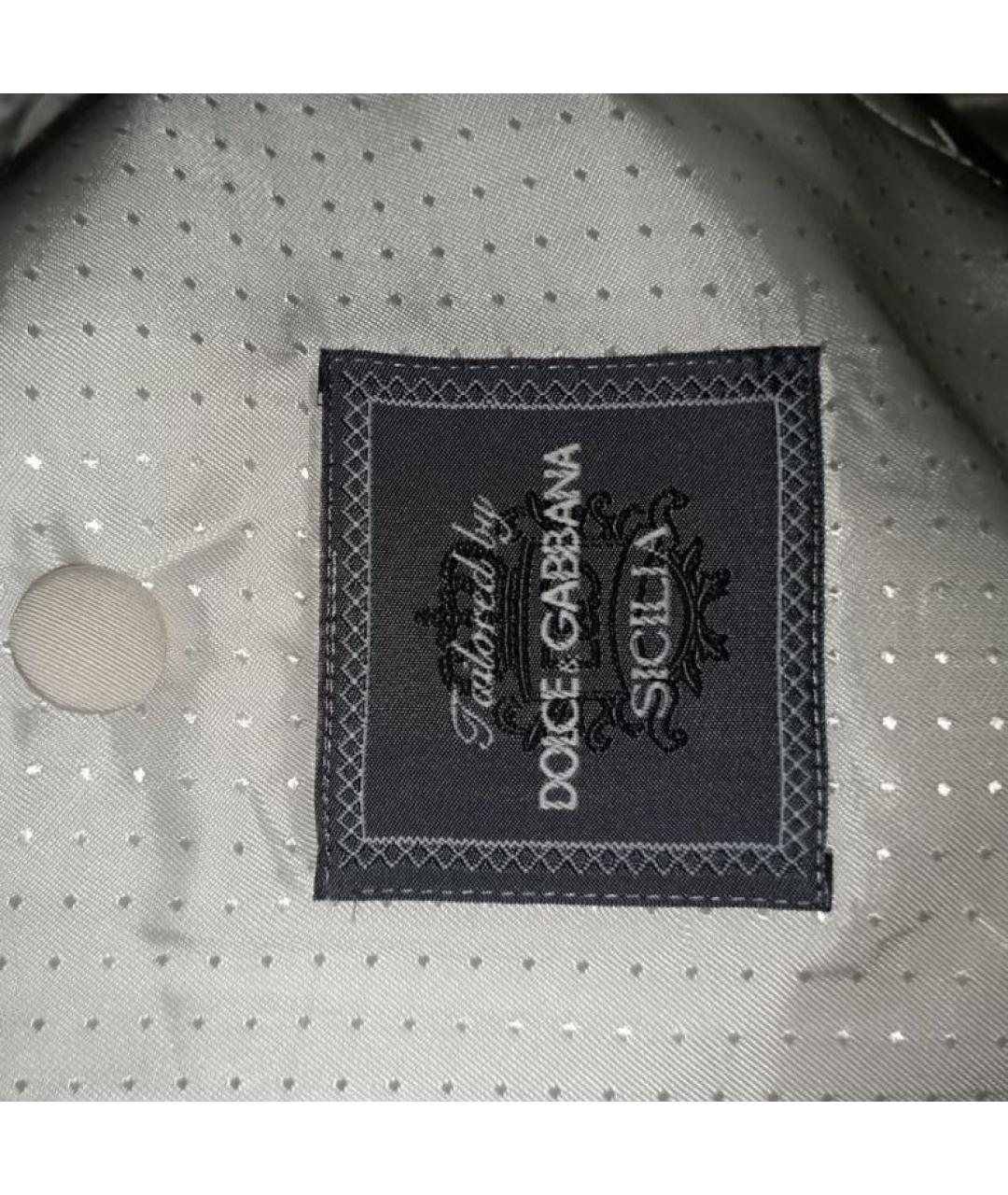 DOLCE&GABBANA Белый шерстяной жакет/пиджак, фото 6