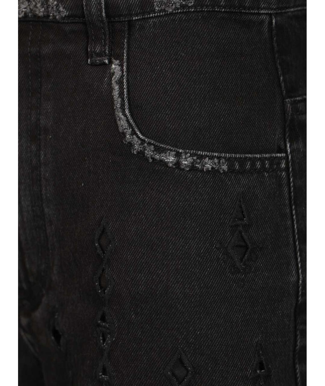 ISABEL MARANT Черные хлопковые шорты, фото 5