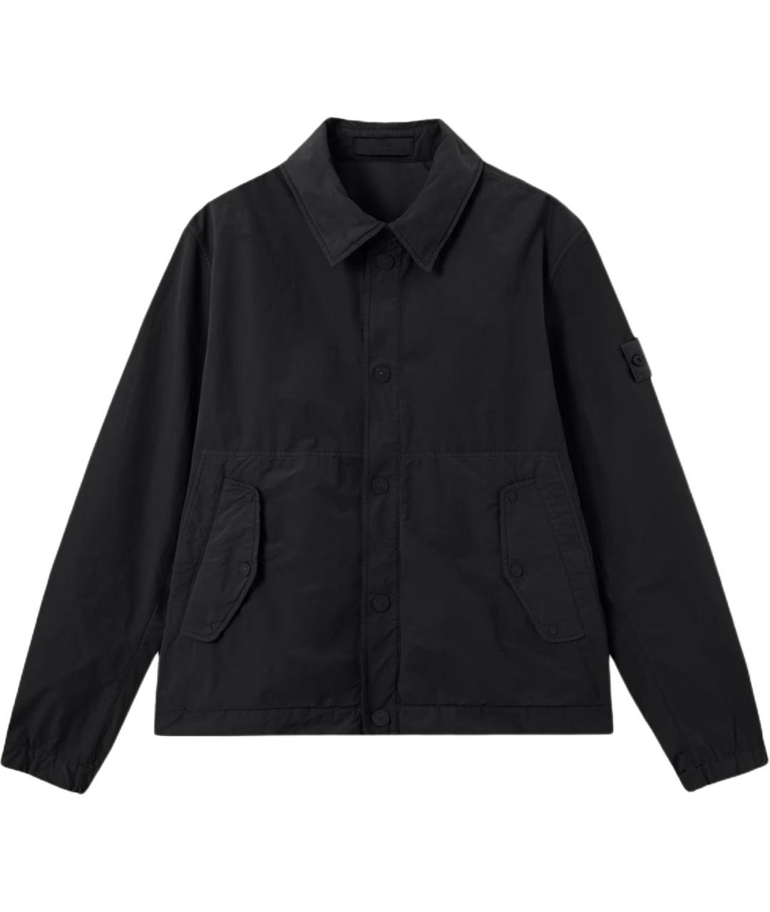 STONE ISLAND Черная куртка, фото 1