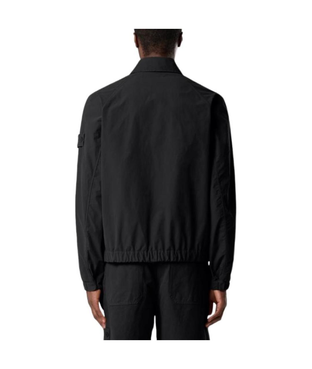 STONE ISLAND Черная куртка, фото 4