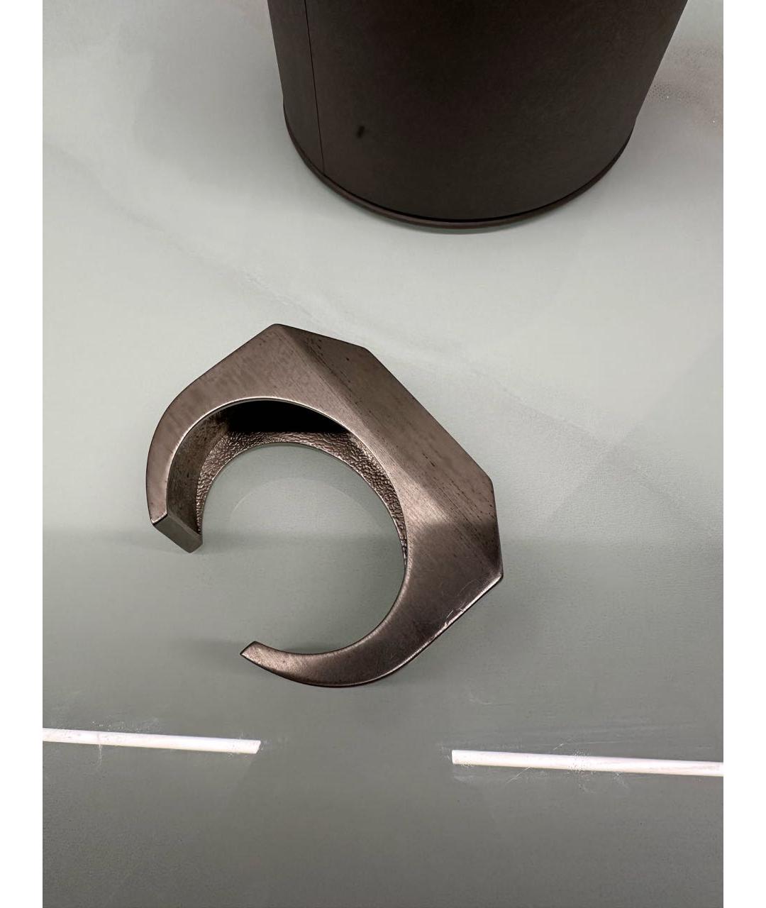 RICK OWENS Серебрянный металлический браслет, фото 3