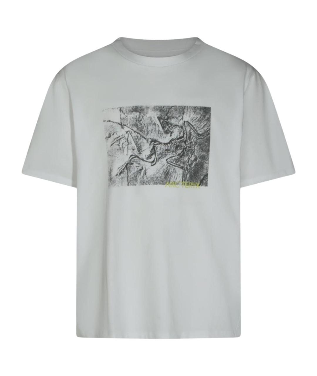 ARCTERYX Белая хлопковая футболка, фото 1