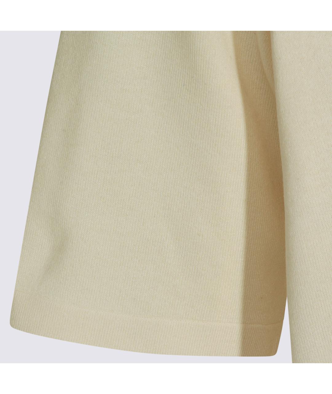 AURALEE Белое поло с коротким рукавом, фото 4