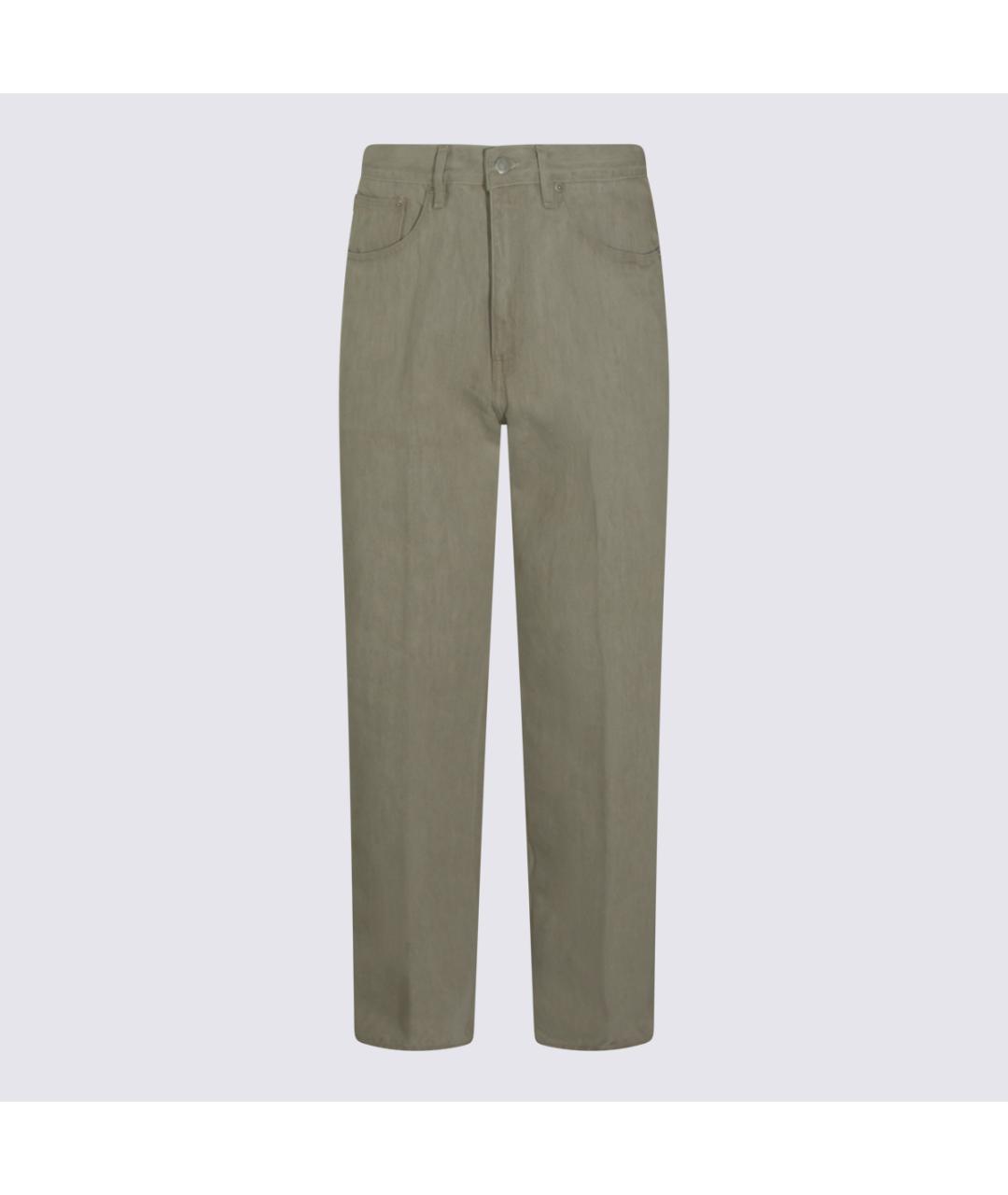 AURALEE Хлопковые прямые джинсы, фото 5