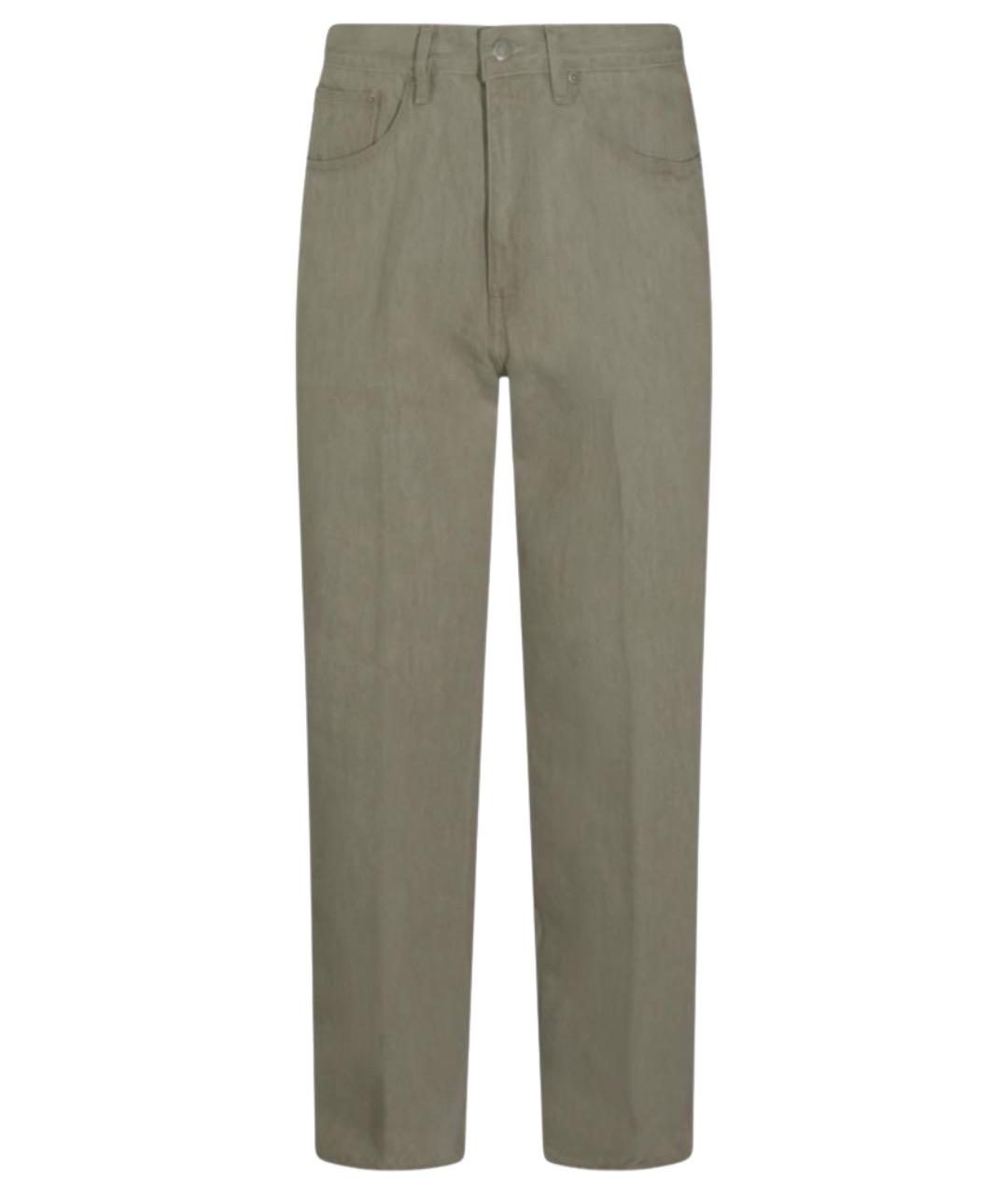 AURALEE Хлопковые прямые джинсы, фото 1