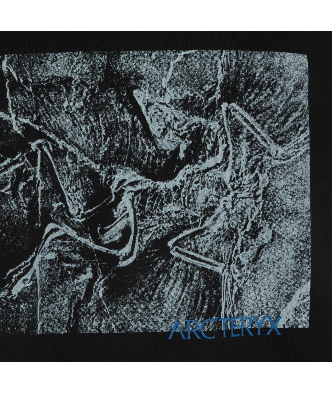 ARCTERYX Черная хлопковая футболка, фото 4