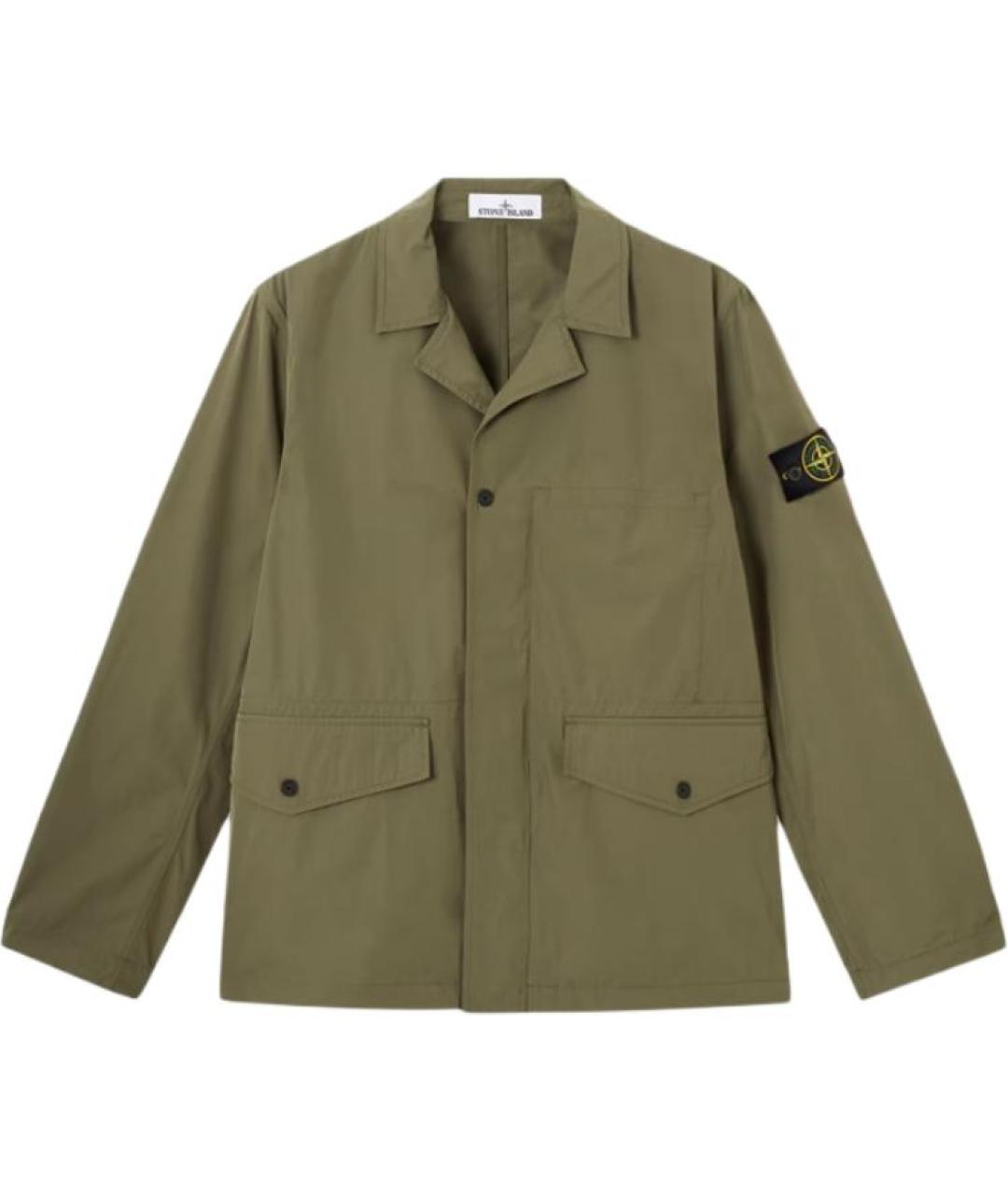STONE ISLAND Зеленая куртка, фото 1