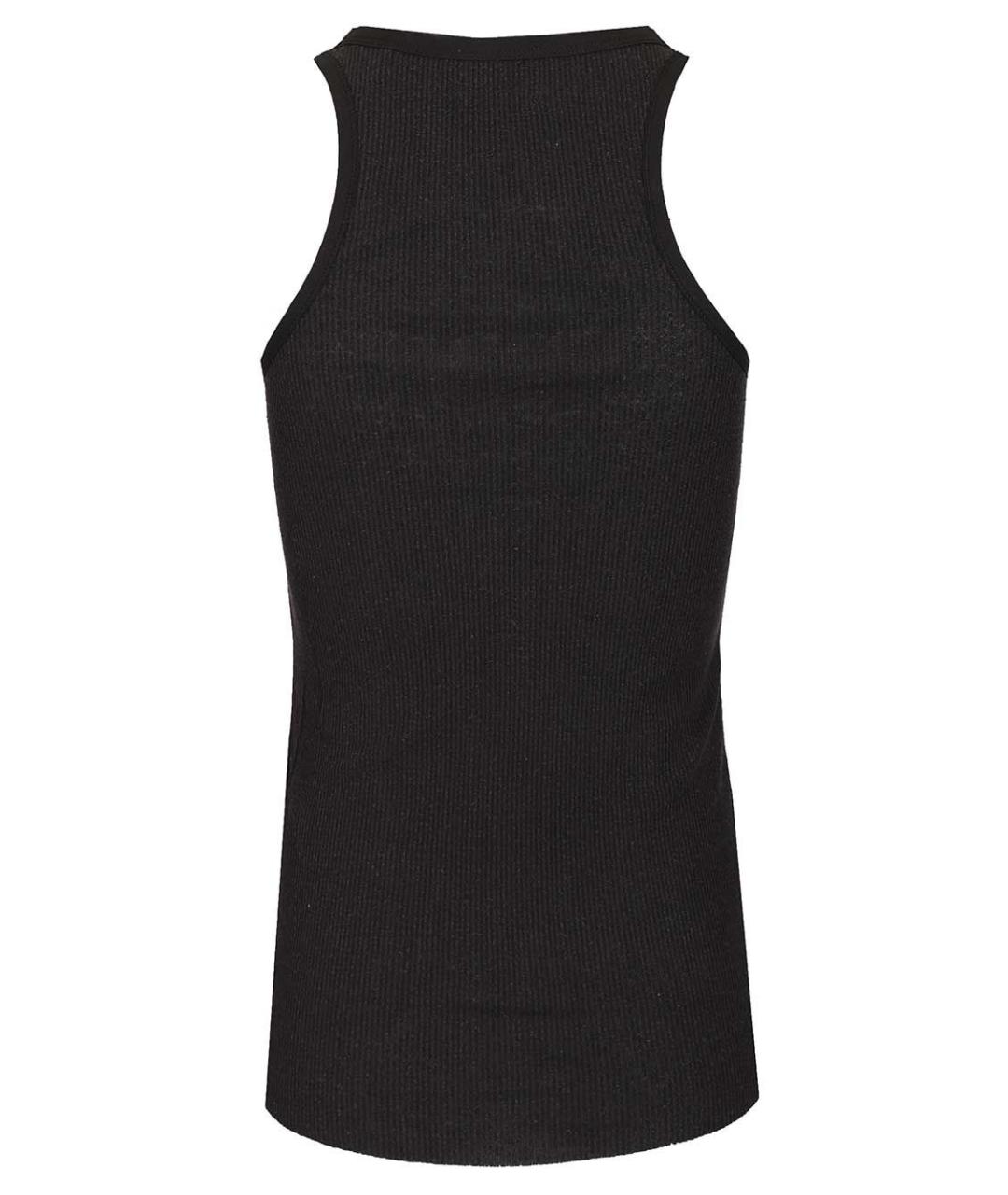 ISABEL MARANT Черная шелковая майка, фото 2