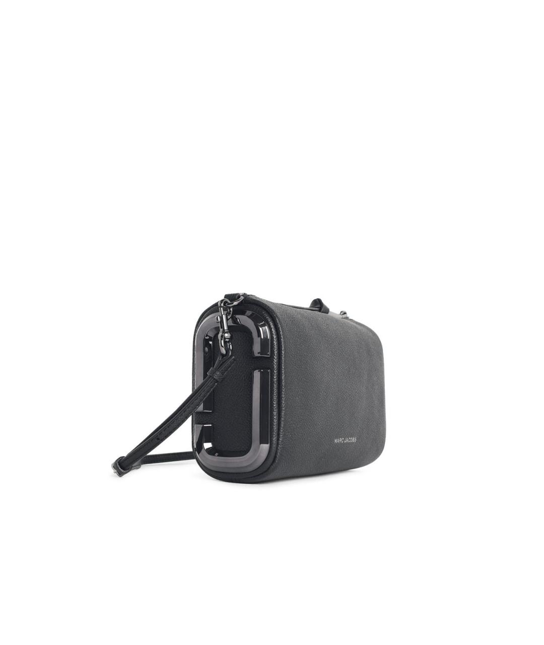 MARC JACOBS Черная кожаная сумка через плечо, фото 2