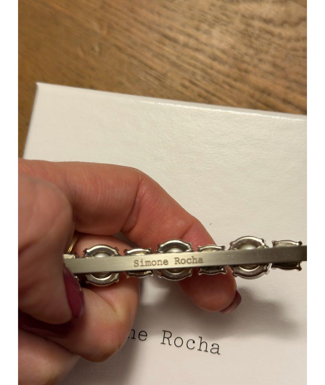 SIMONE ROCHA Серебряная заколка, фото 3