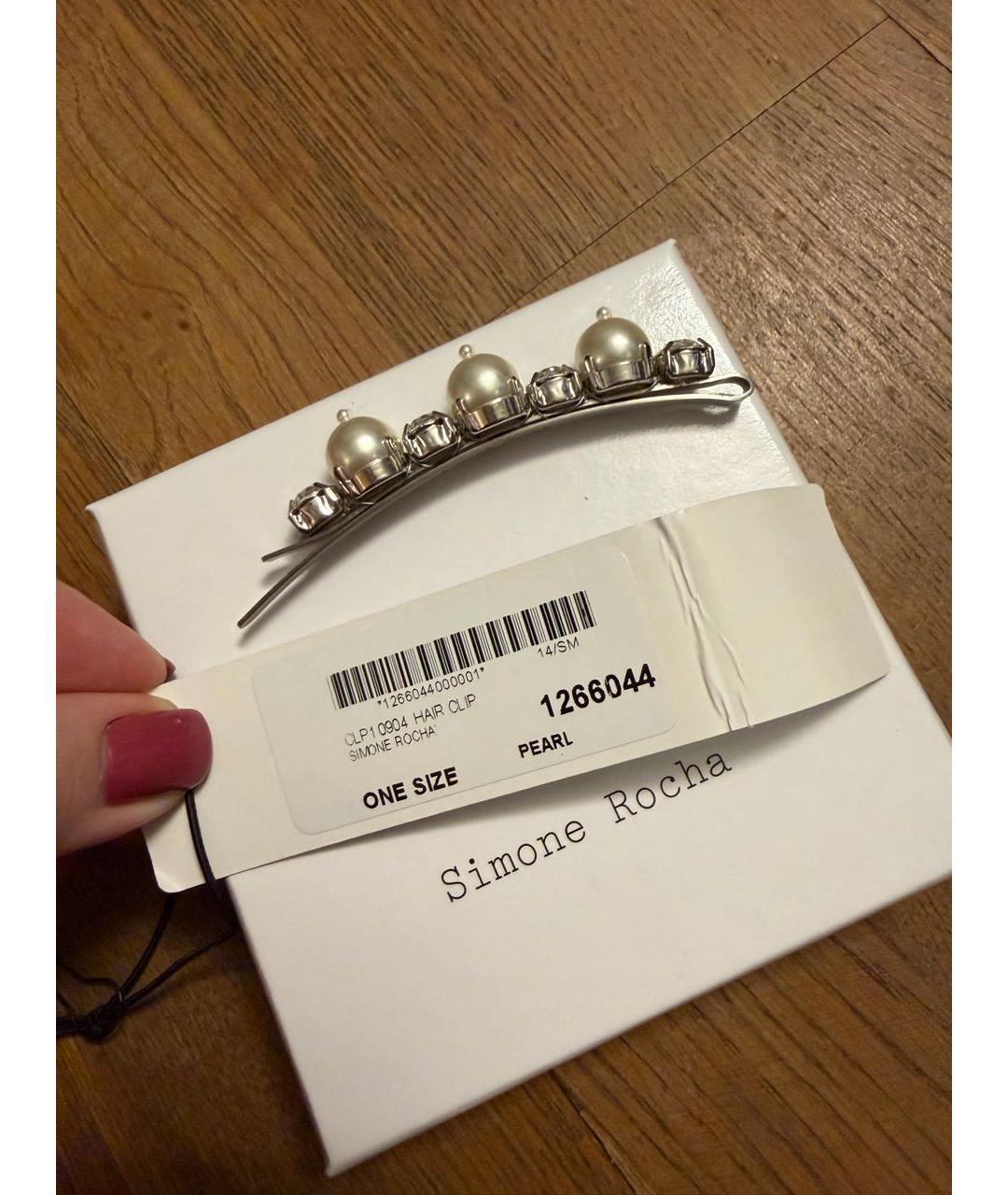 SIMONE ROCHA Серебряная заколка, фото 4