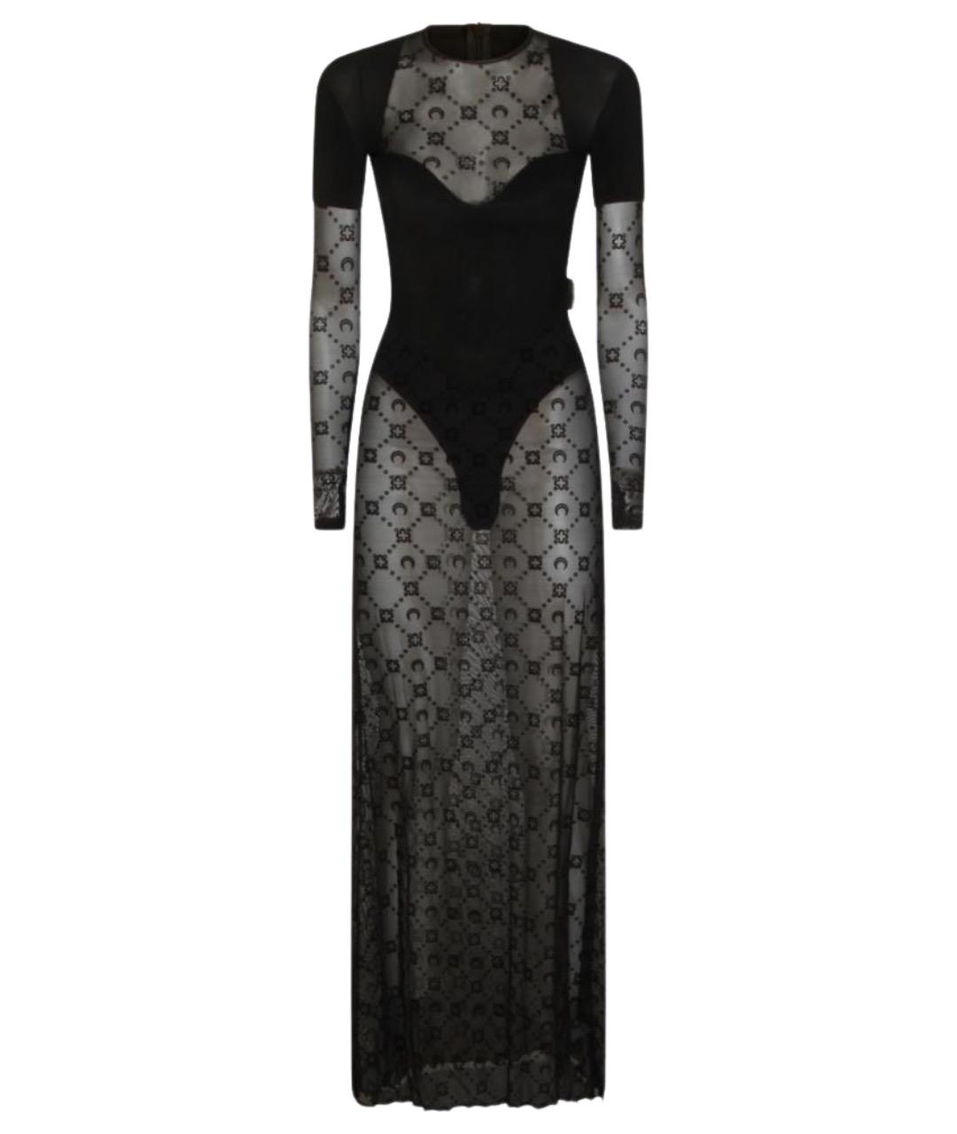 MARINE SERRE Черное повседневное платье, фото 1