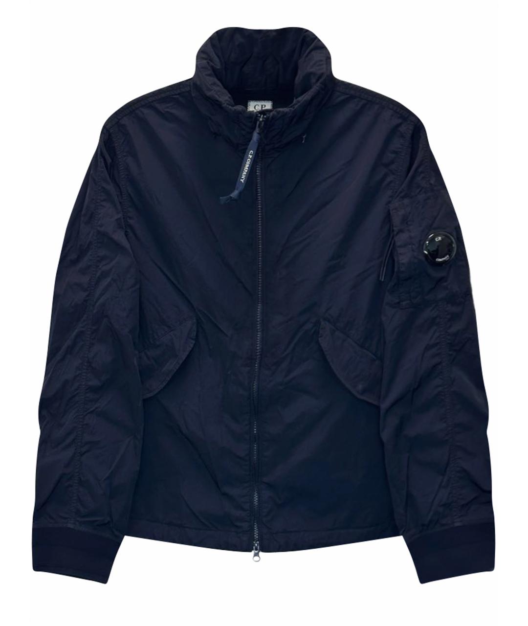 CP COMPANY Темно-синяя полиамидовая куртка, фото 1