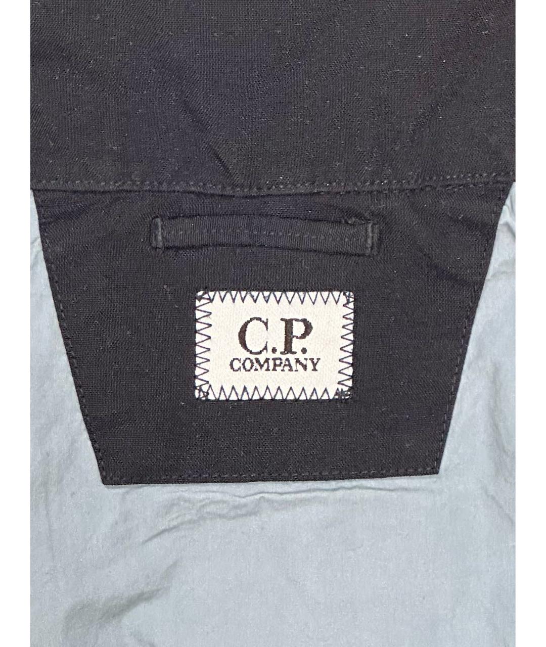CP COMPANY Темно-синяя полиамидовая куртка, фото 4