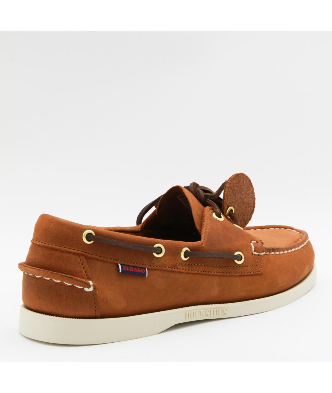 SEBAGO Коричневые кожаные лоферы, фото 3