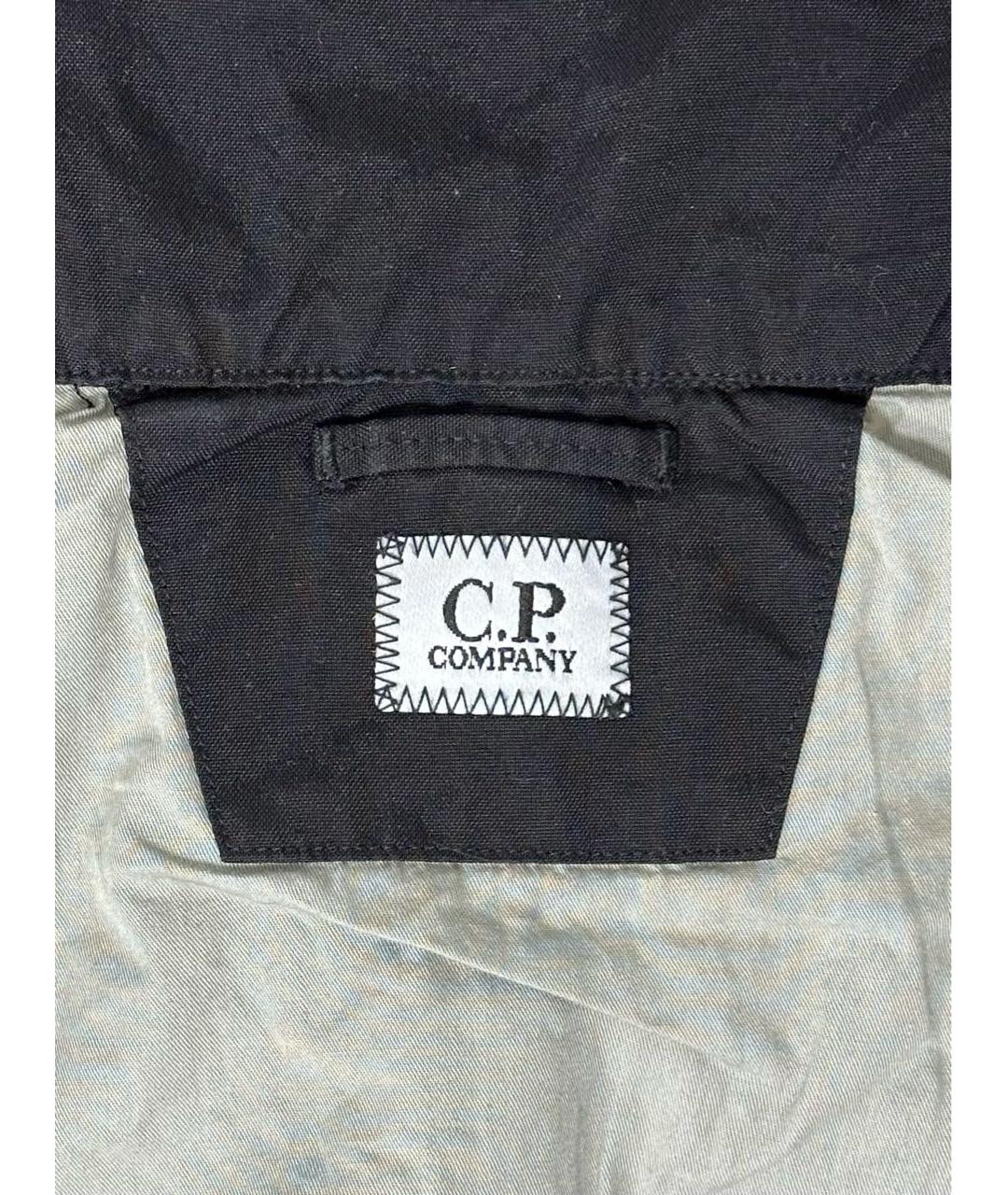 CP COMPANY Черная полиамидовая куртка, фото 4