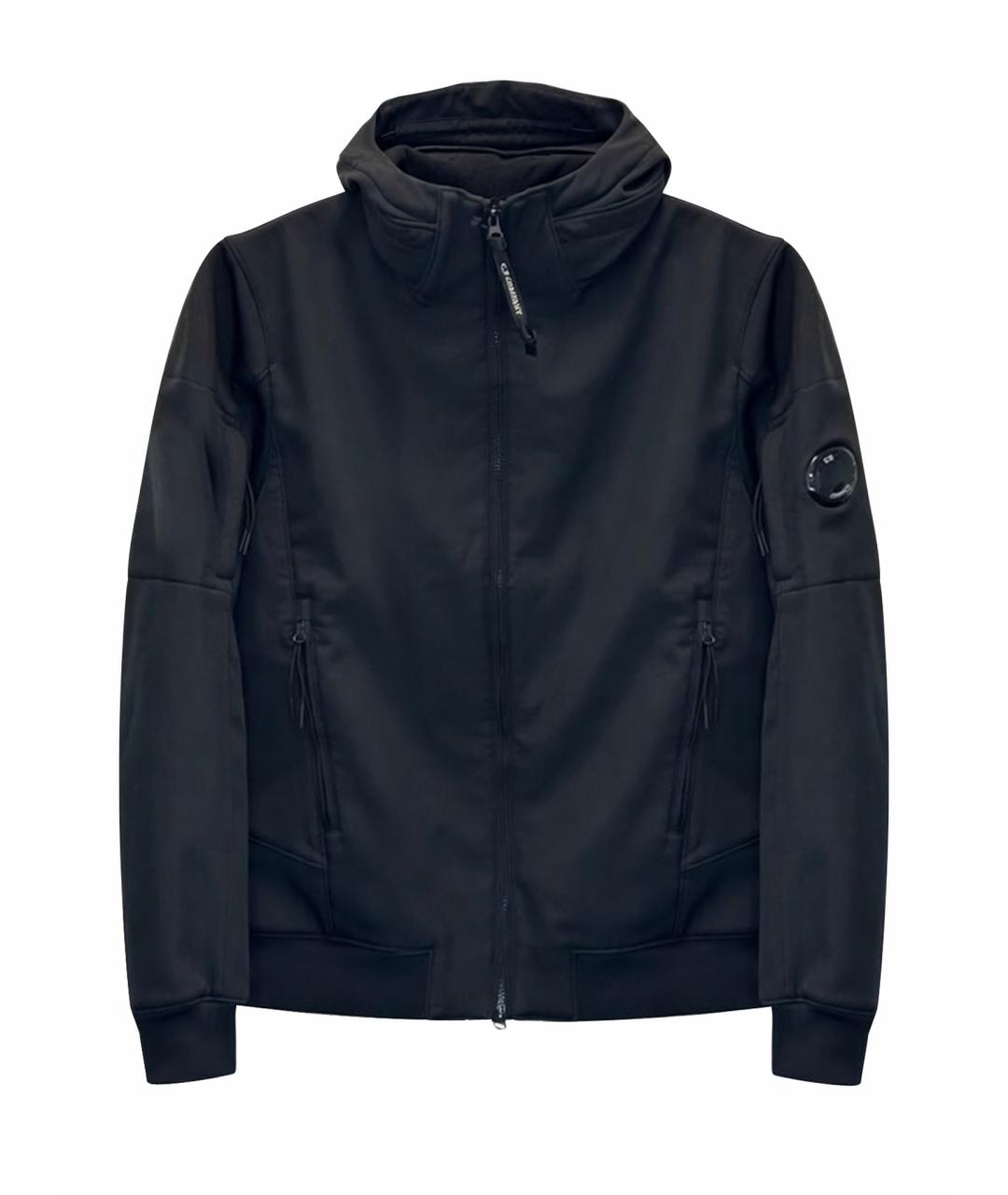 CP COMPANY Черная полиэстеровая куртка, фото 1