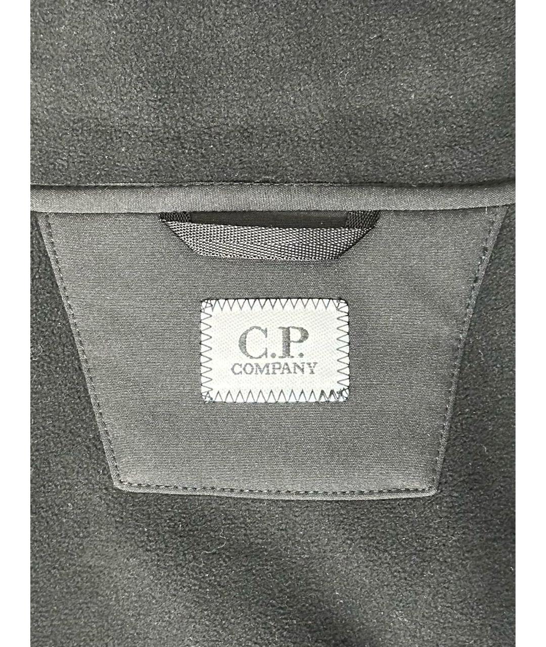 CP COMPANY Черная полиэстеровая куртка, фото 4