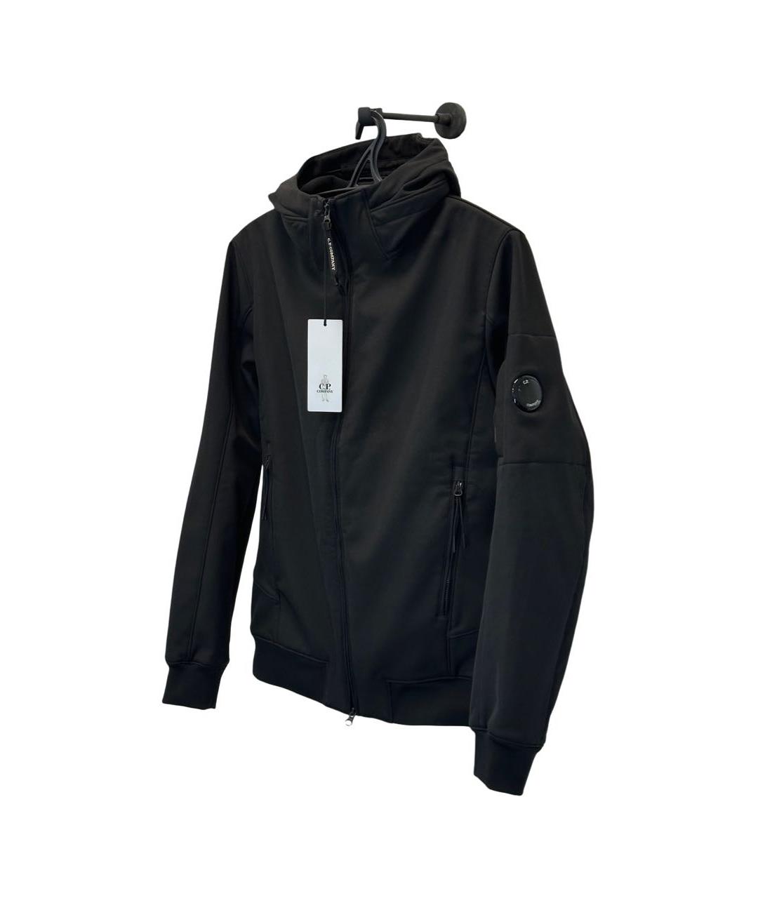 CP COMPANY Черная полиэстеровая куртка, фото 2