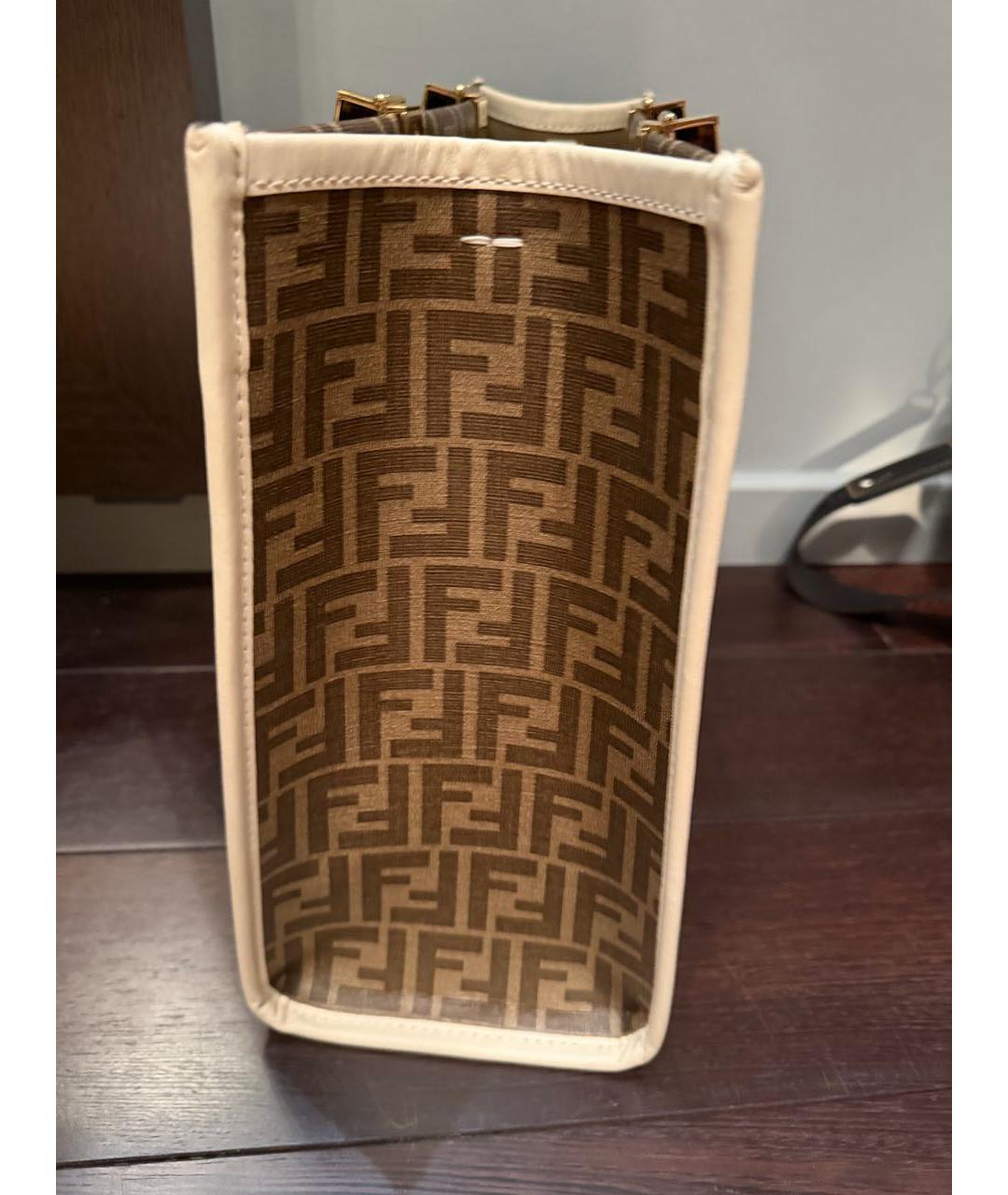 FENDI Мульти кожаная сумка тоут, фото 5