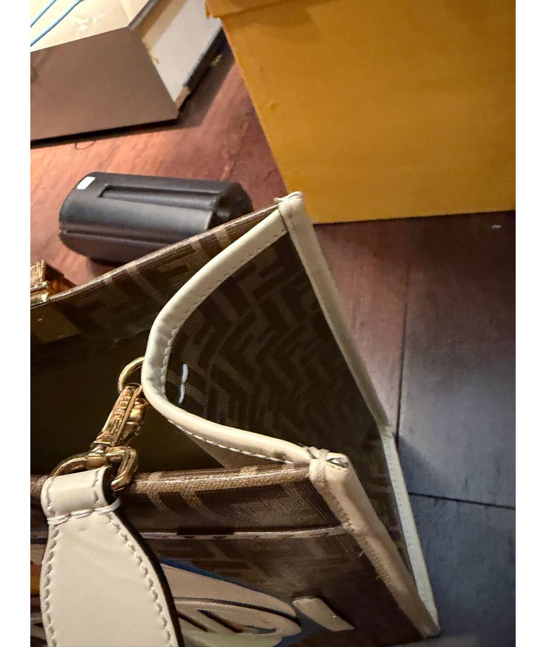 FENDI Мульти кожаная сумка тоут, фото 6