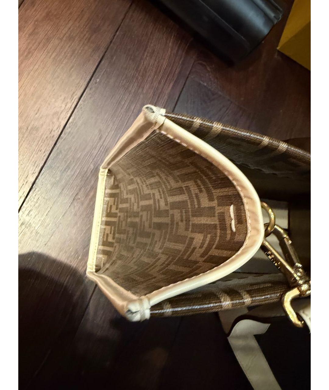 FENDI Мульти кожаная сумка тоут, фото 7