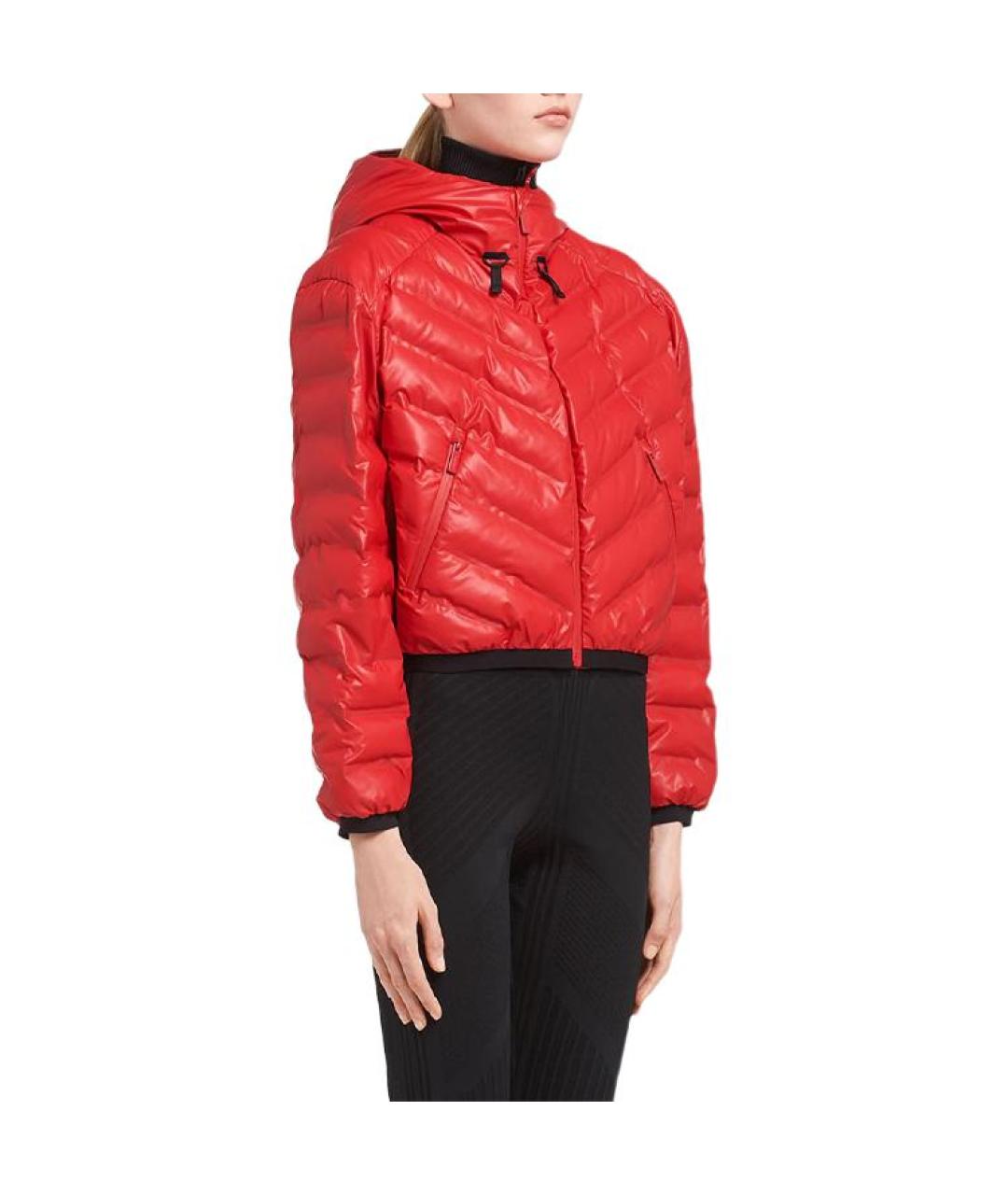 PRADA Красный пуховик, фото 4