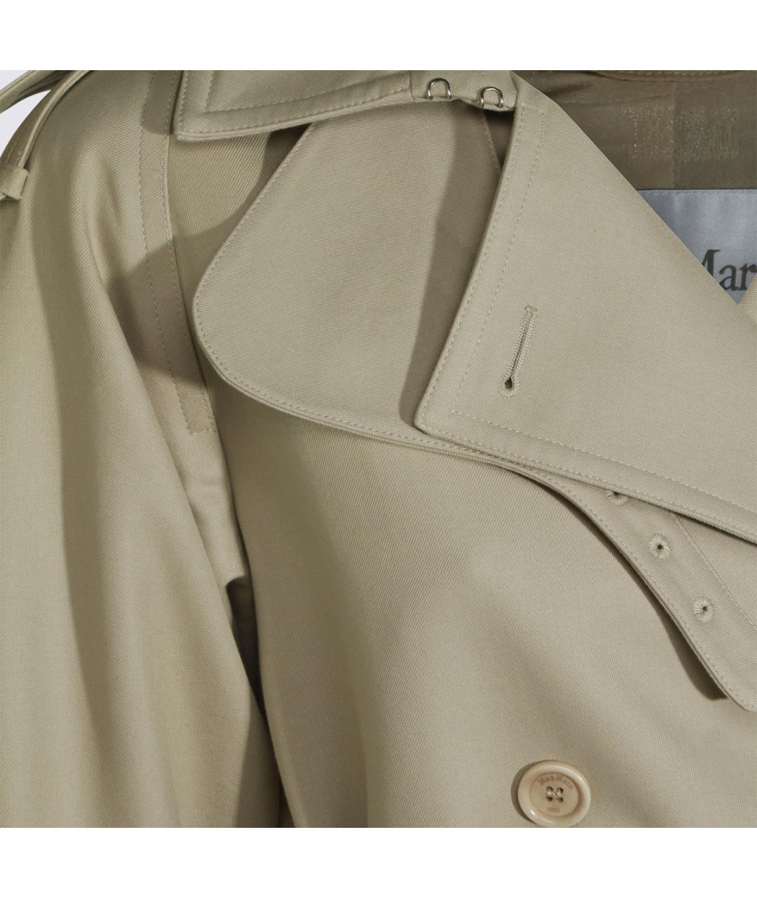 MAX MARA Хлопковый тренч/плащ, фото 4