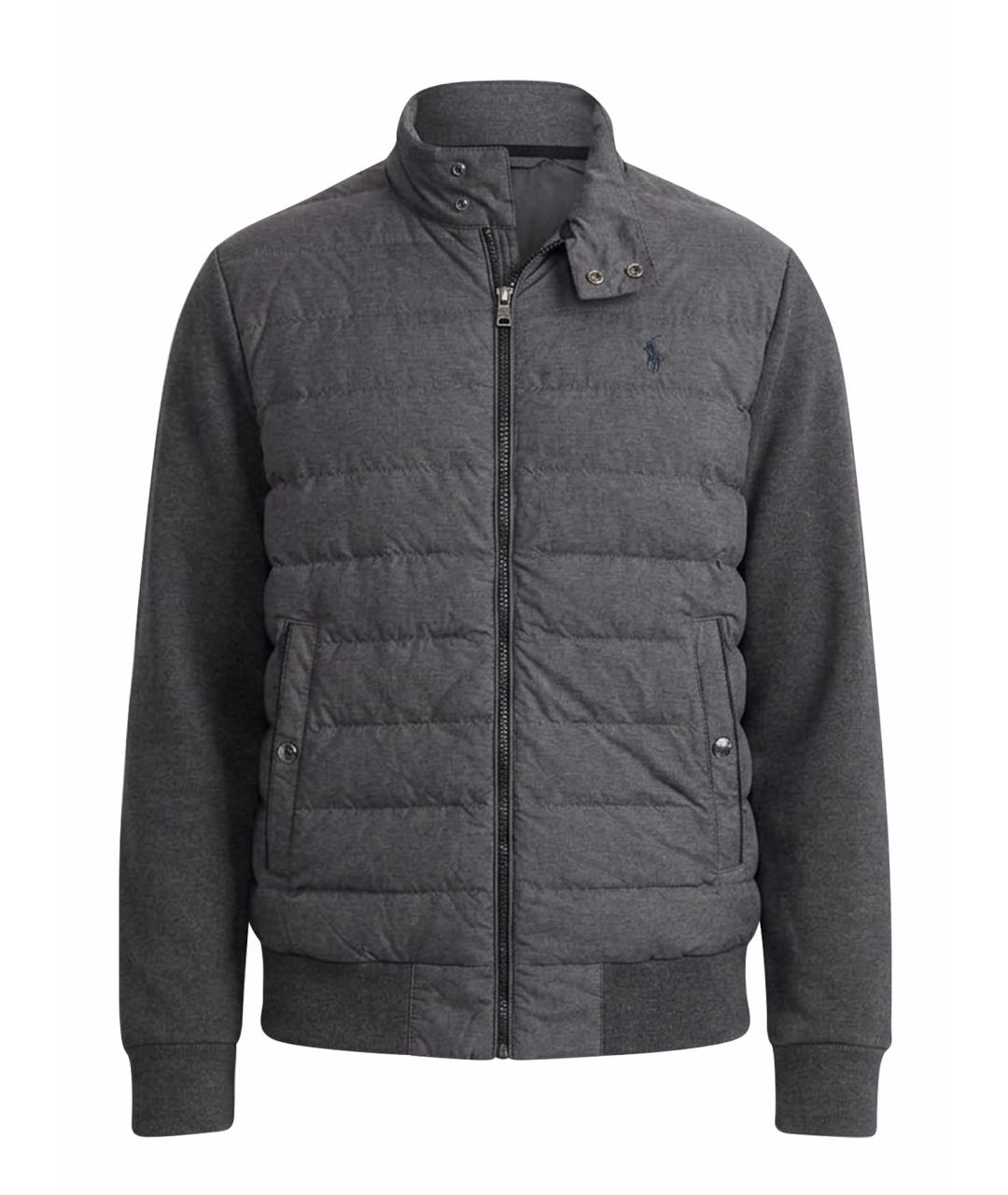 POLO RALPH LAUREN Серый пуховик, фото 1