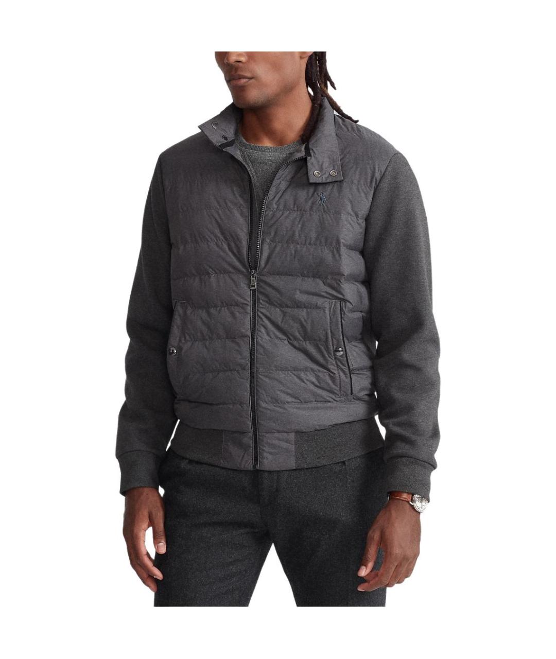 POLO RALPH LAUREN Серый пуховик, фото 5