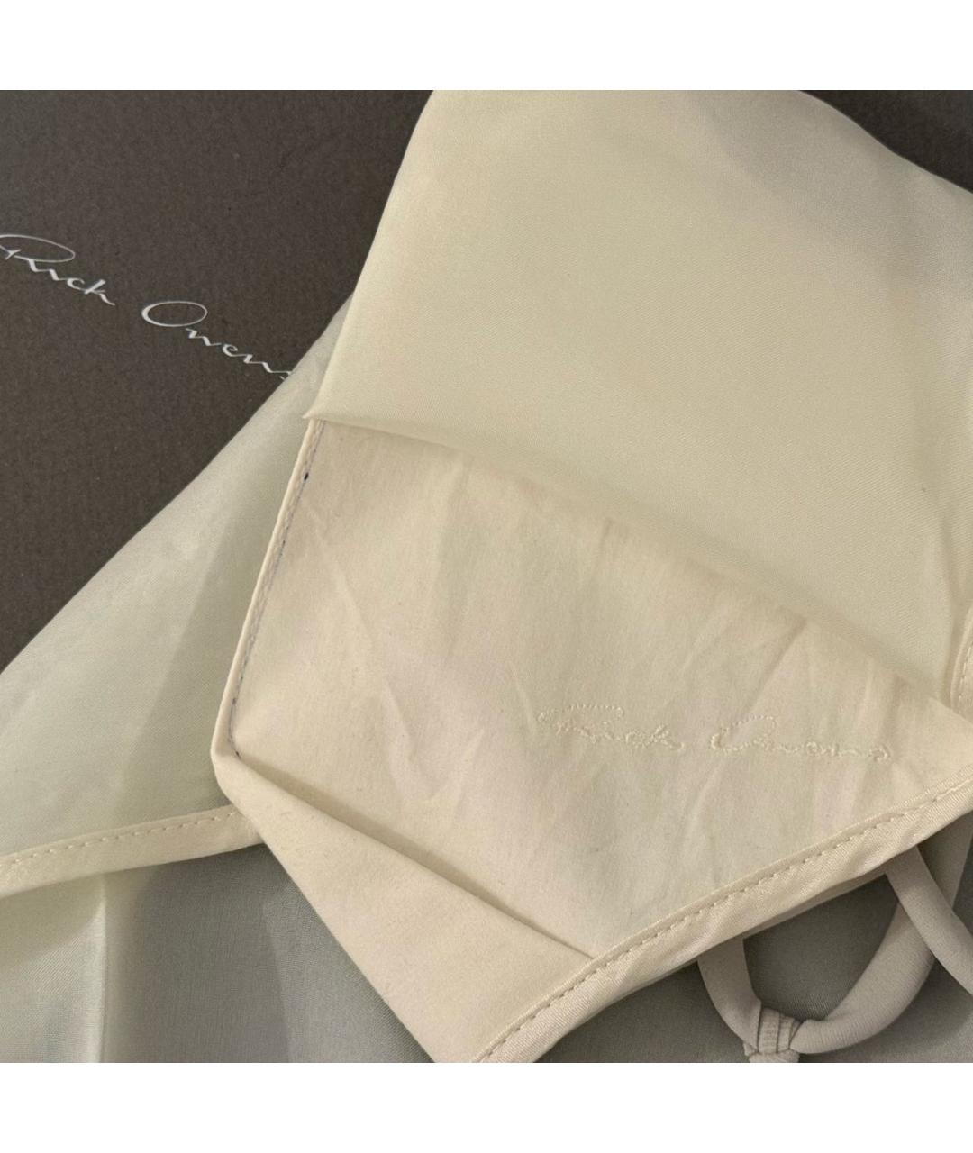 RICK OWENS Бежевый платок, фото 3