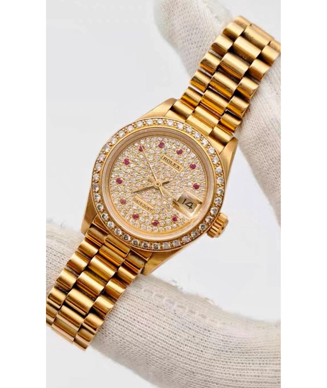 ROLEX Золотые часы из желтого золота, фото 2