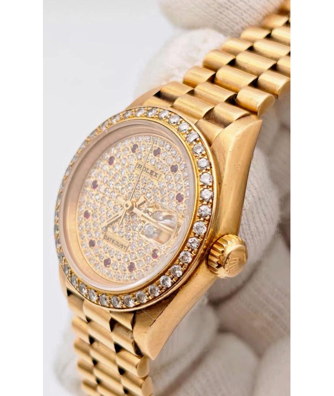 ROLEX Золотые часы из желтого золота, фото 3