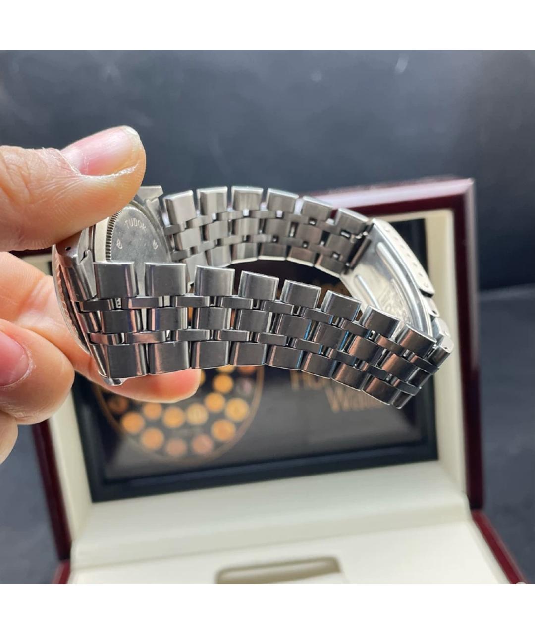 TUDOR Серебряные металлические часы, фото 9