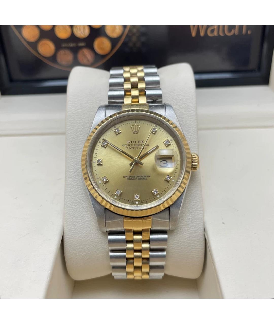 ROLEX Золотые часы из желтого золота, фото 9