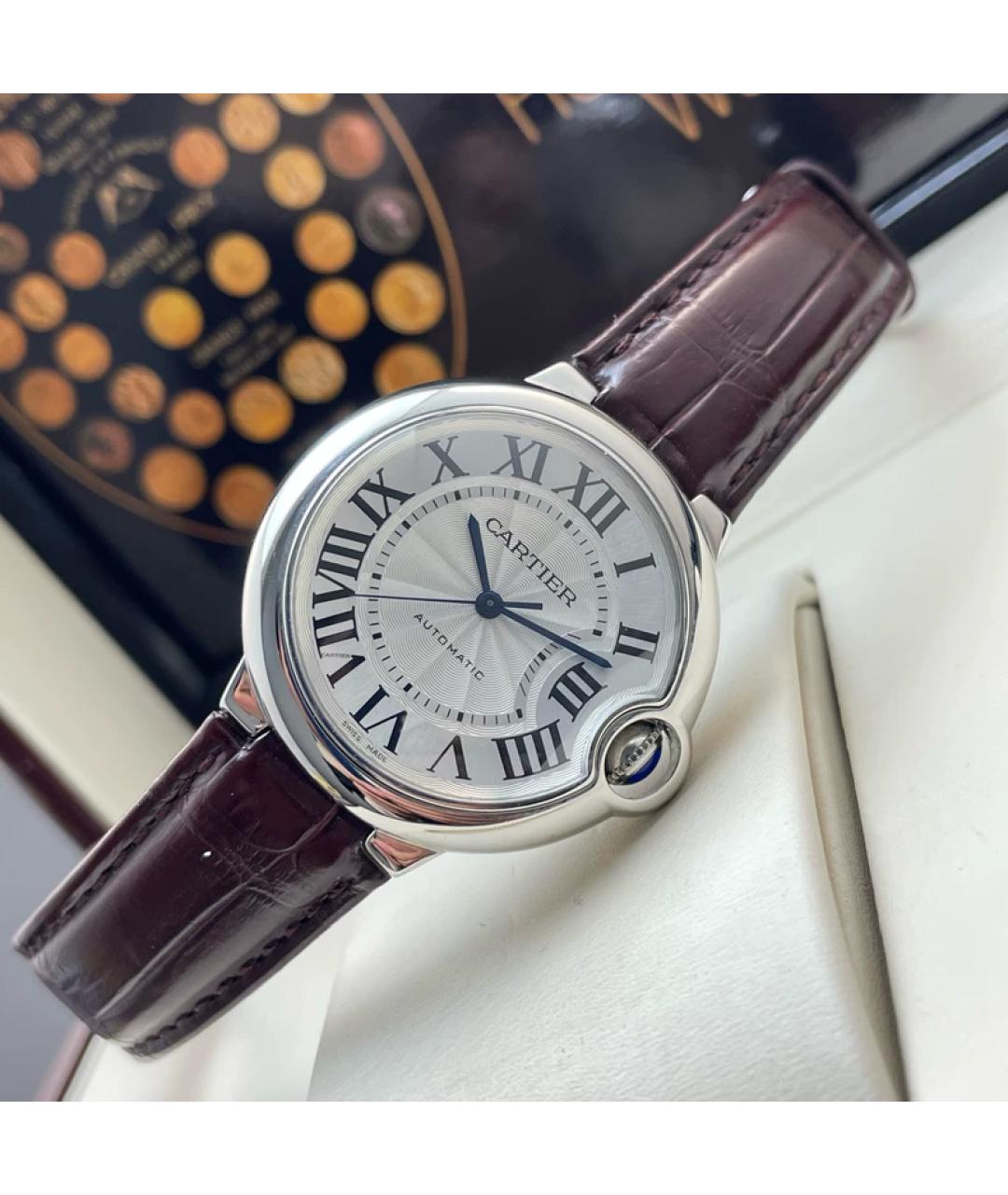 CARTIER Серебряные металлические часы, фото 6