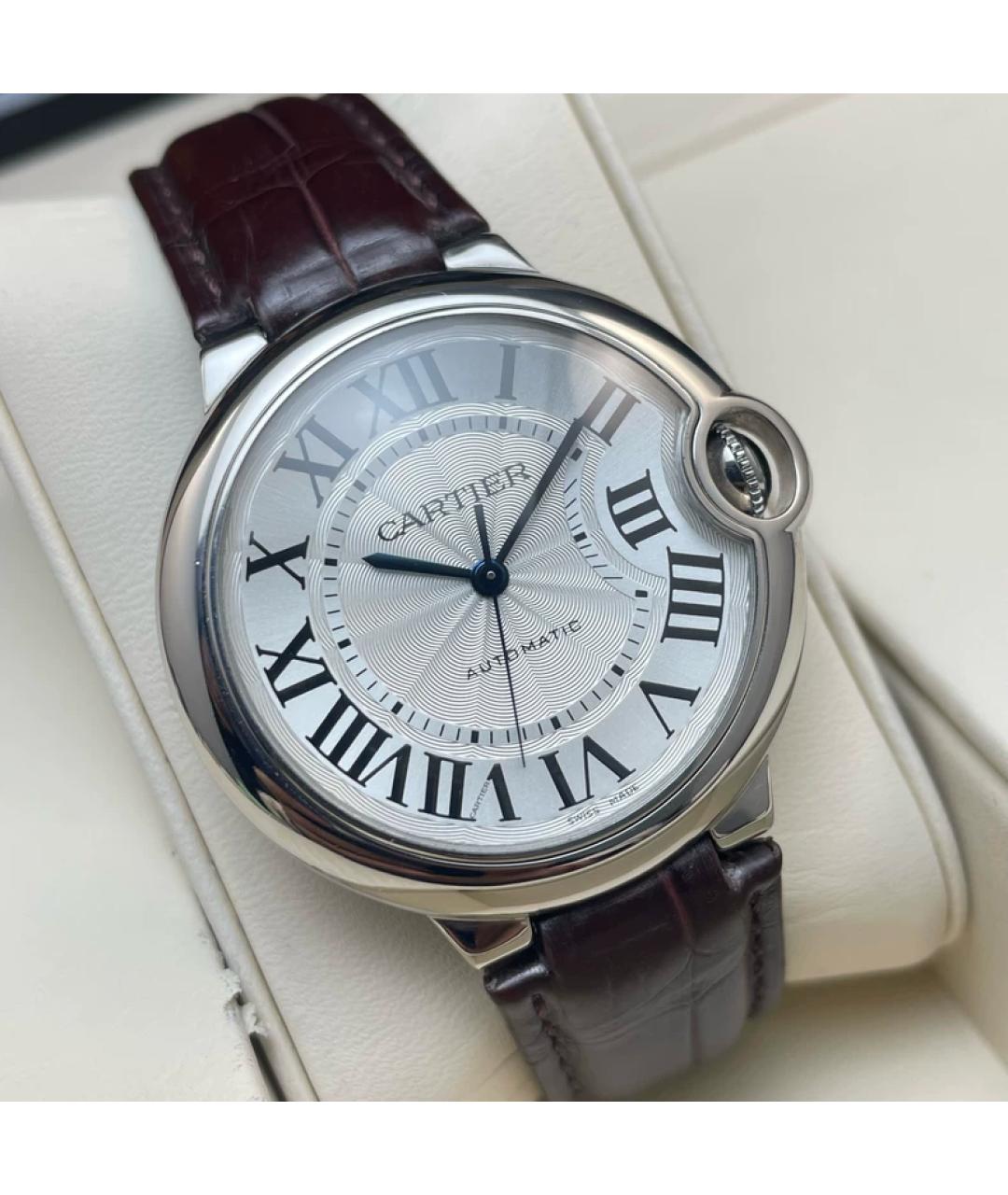 CARTIER Серебряные металлические часы, фото 2