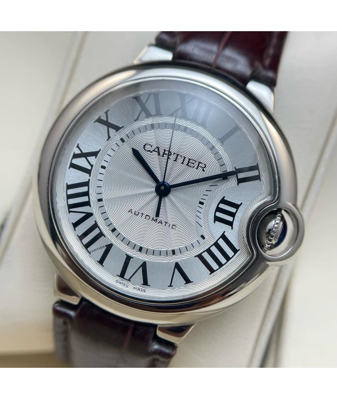 CARTIER Серебряные металлические часы, фото 9