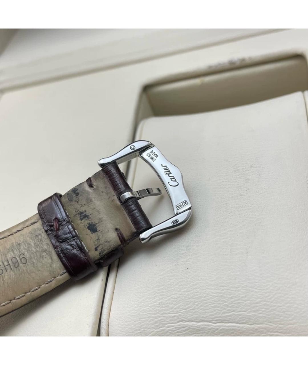 CARTIER Серебряные металлические часы, фото 7