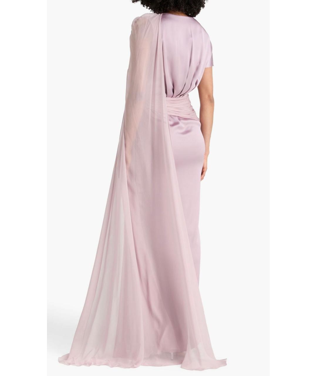 ZUHAIR MURAD Фиолетовое шелковое вечернее платье, фото 3