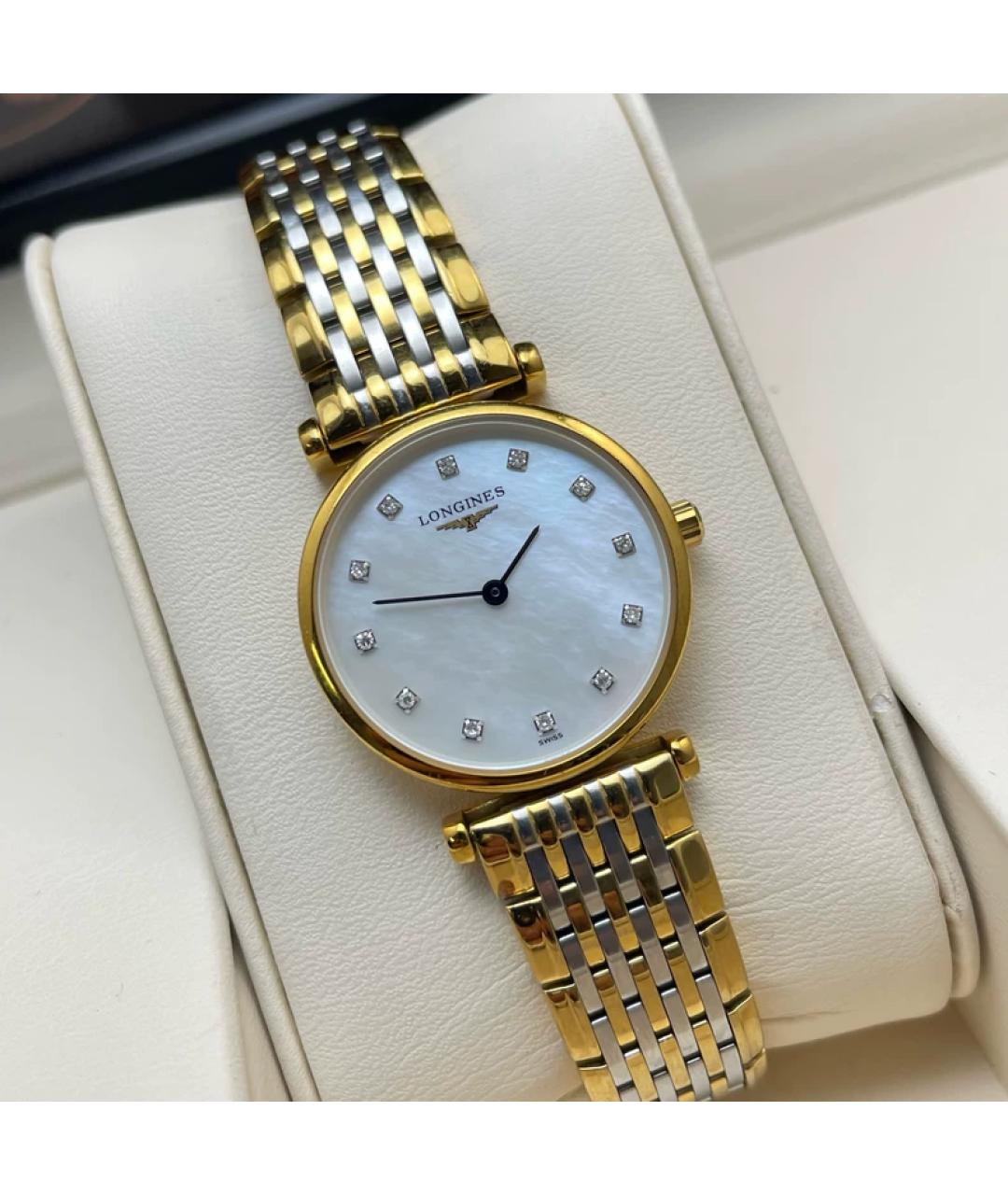 LONGINES Золотые часы, фото 9