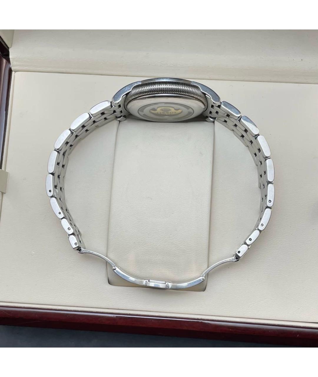 MAURICE LACROIX Серебряные металлические часы, фото 7