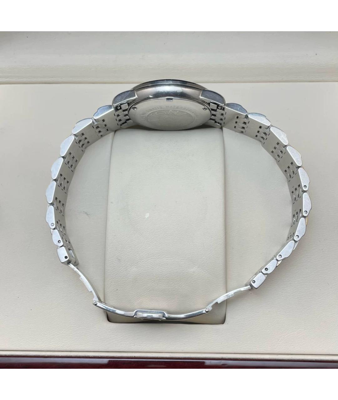 OMEGA Белые металлические часы, фото 8