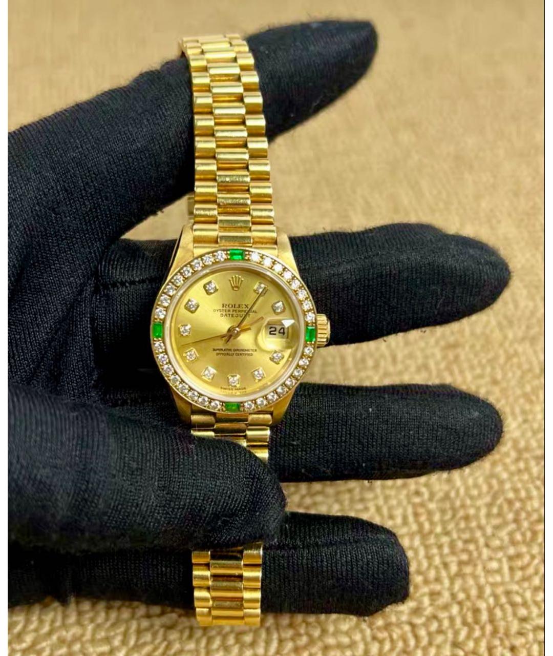 ROLEX Золотые часы из желтого золота, фото 2