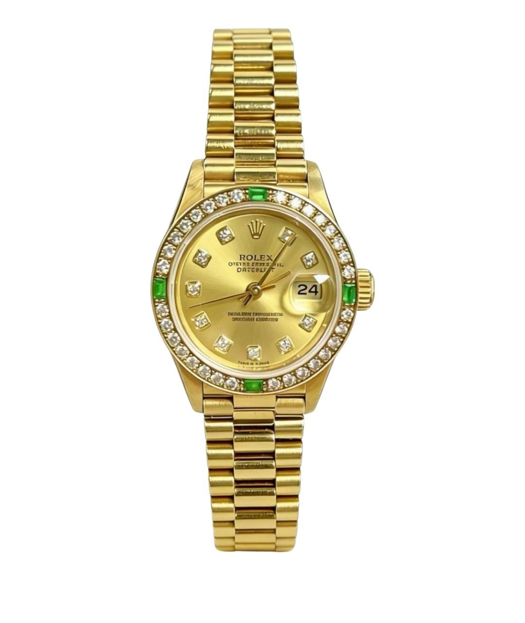 ROLEX Золотые часы из желтого золота, фото 1