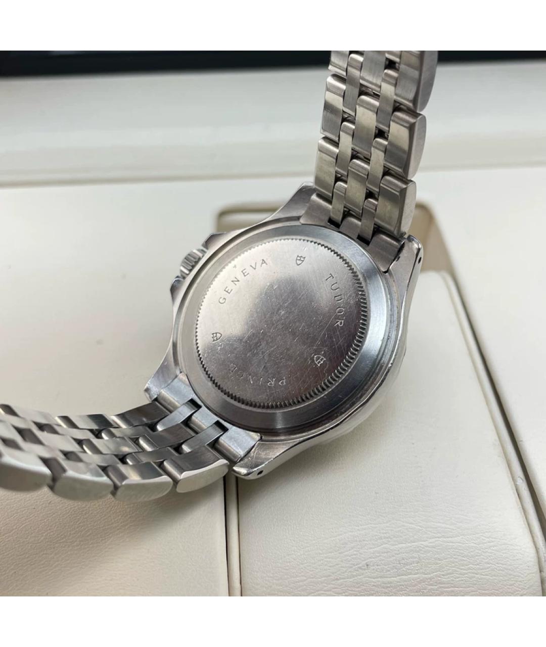 TUDOR Черные металлические часы, фото 4