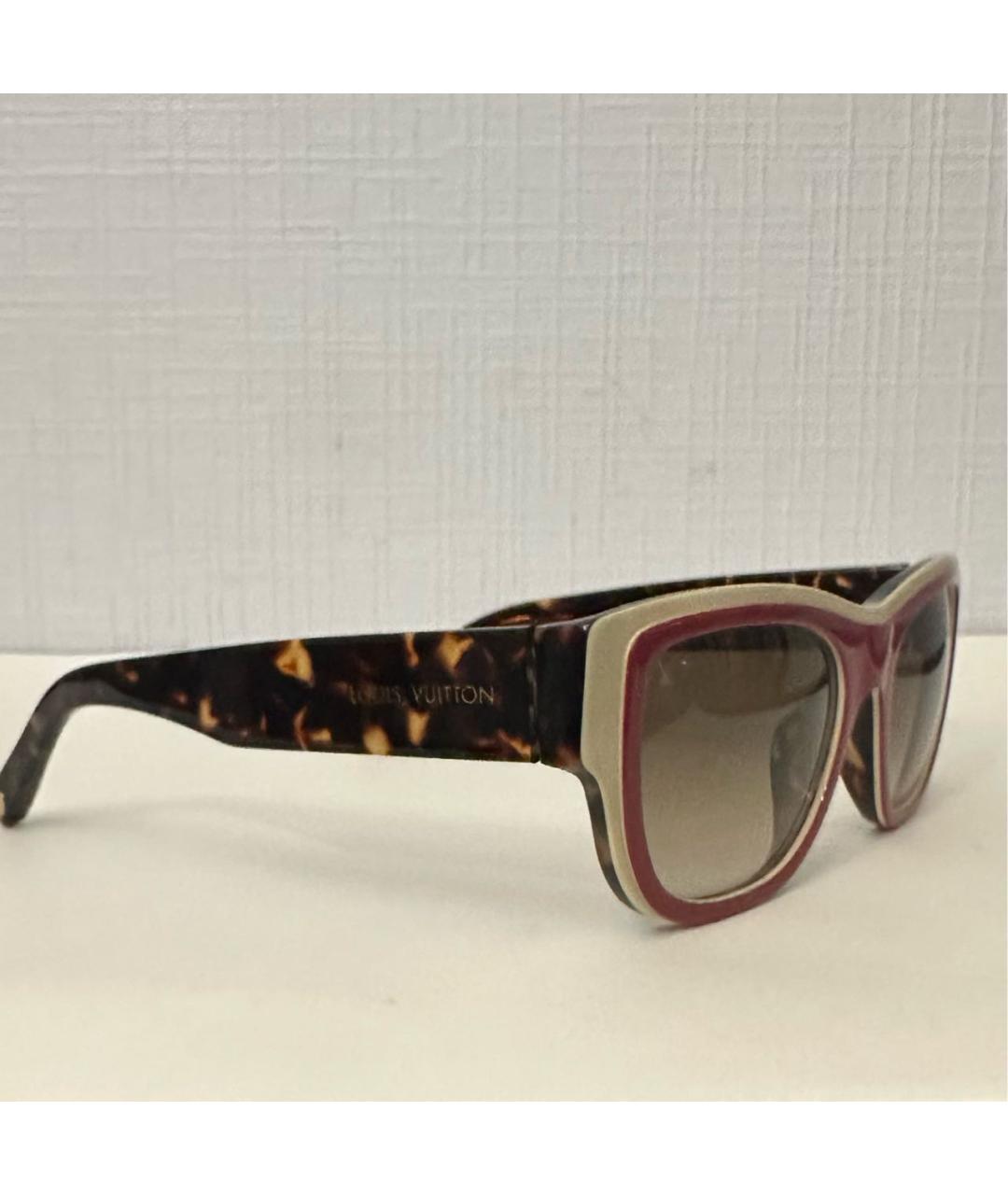LOUIS VUITTON Мульти пластиковые солнцезащитные очки, фото 5
