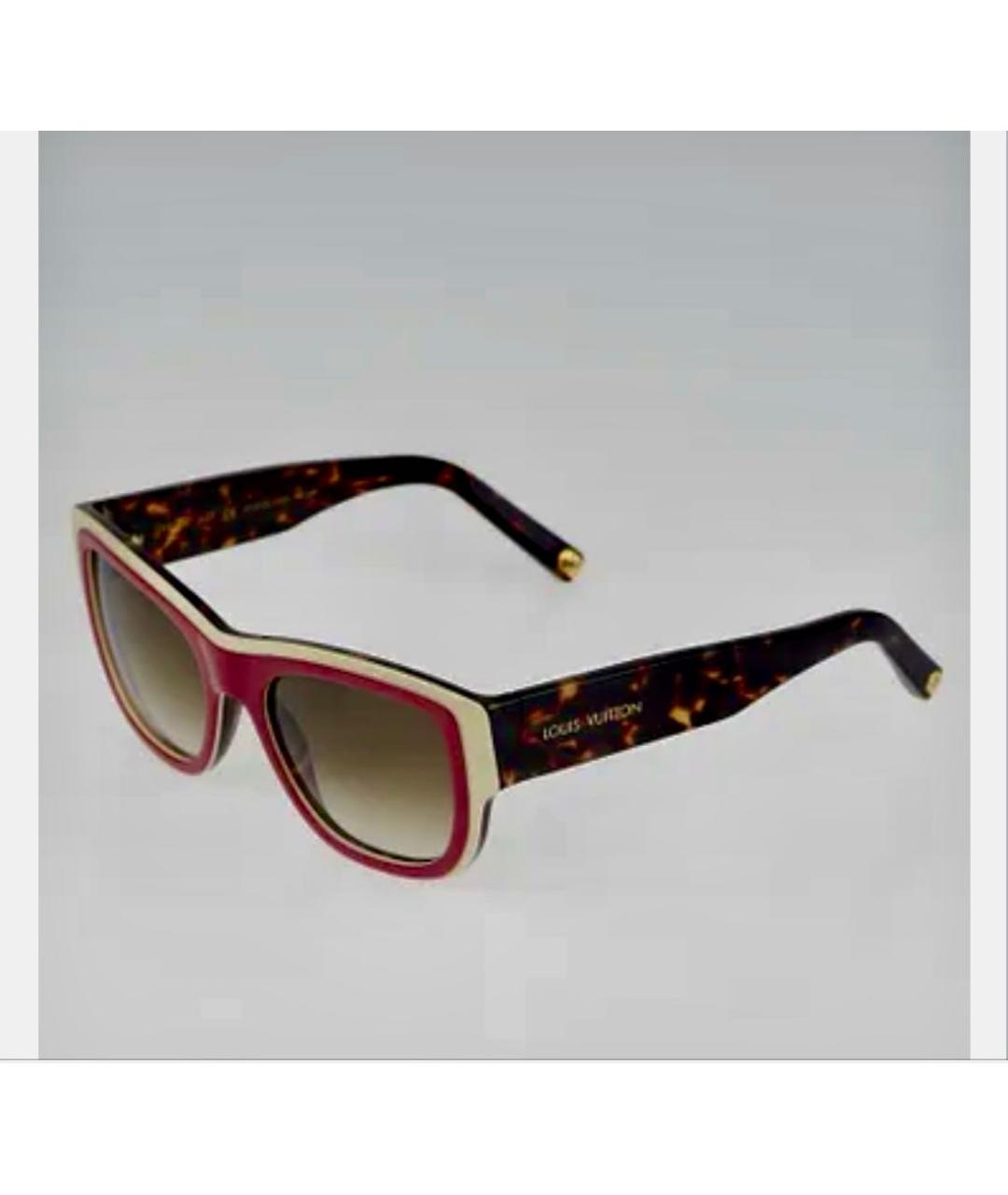 LOUIS VUITTON Мульти пластиковые солнцезащитные очки, фото 2